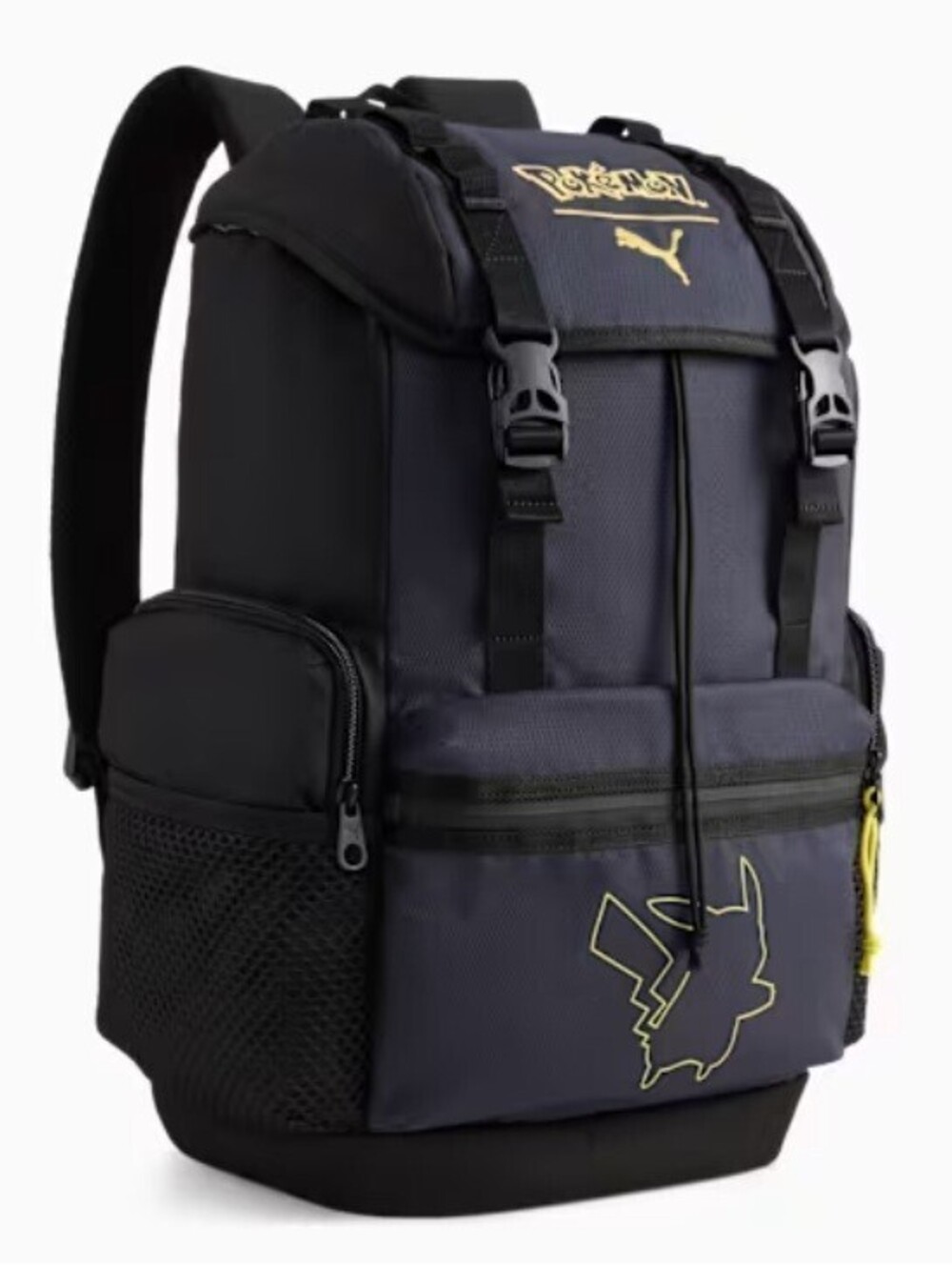 PUMA x POKÉMON 28L Backpack Limited Edition Pikachu Black/Gray 092330 01 RARE!